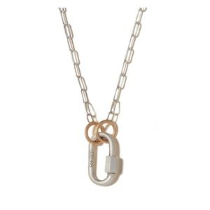 Marla Aaron Silver Babylock Necklace
